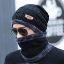 Kit de Inverno Gorro + Cachecol com Forro Térmico